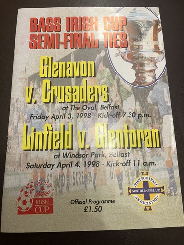 Glenavon crusaders - v,