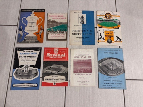 Cup semi final programmes - semi-final,