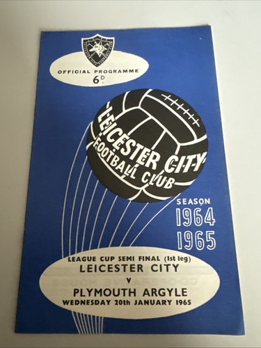 Leicester plymouth 1965 - v,