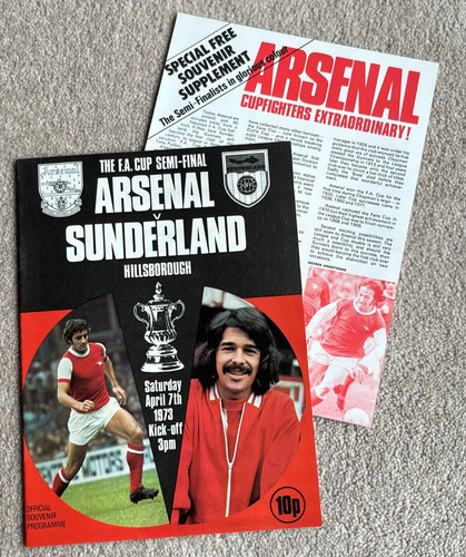 1973 cup semi final - 1973, semi-final