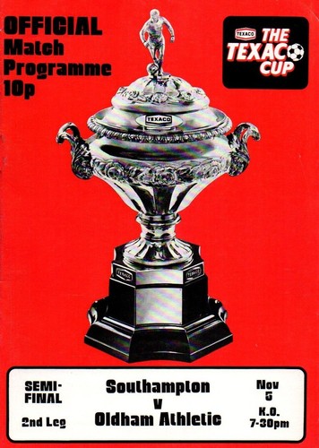 Texaco cup semi - cup, semi-final