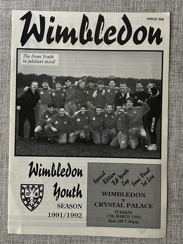 Wimbledon crystal palace - wimbledon,
