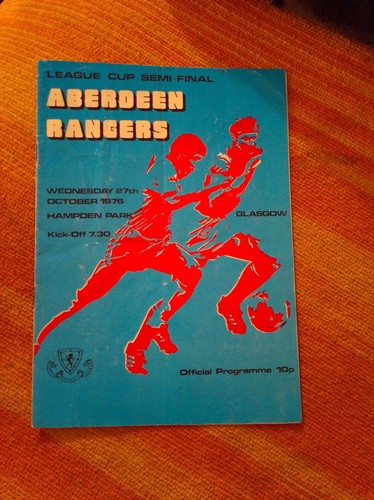 Aberdeen rangers league cup - v,