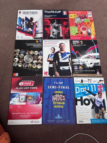 Football programmes fa - football,