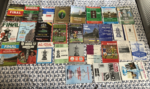 Cup programmes bundle - 29, x