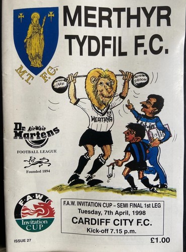 Merthyr tydfil cardiff city - merthyr,