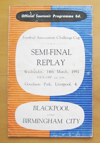 1951 cup semi final replay - 1951, semi-final