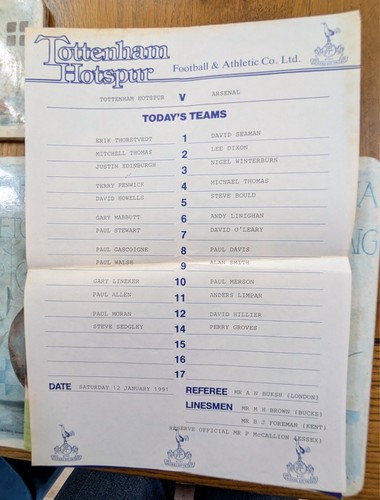 Tottenham programnes a - tottenham,
