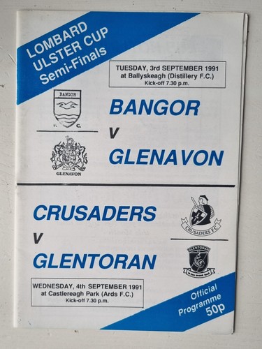 1991 1992 ulster cup - ulster,