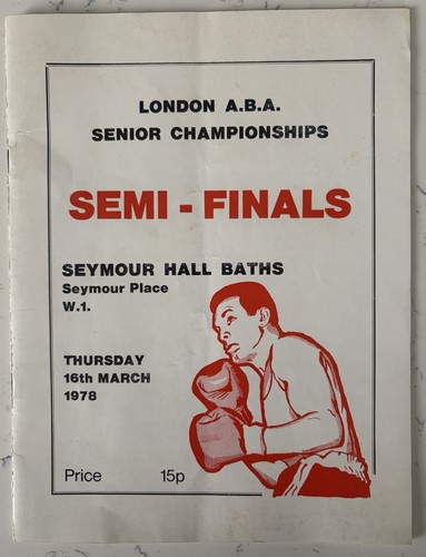 1978 program london a - , sr