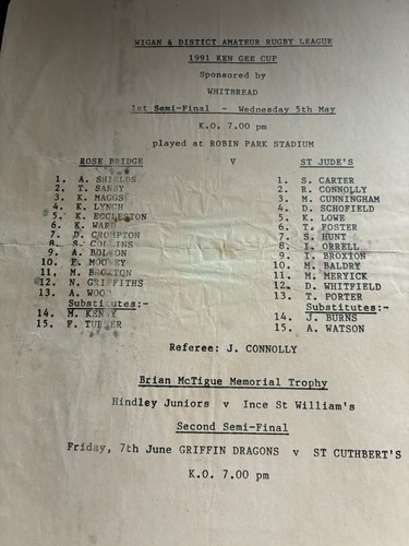 Wigan district amateur - &,