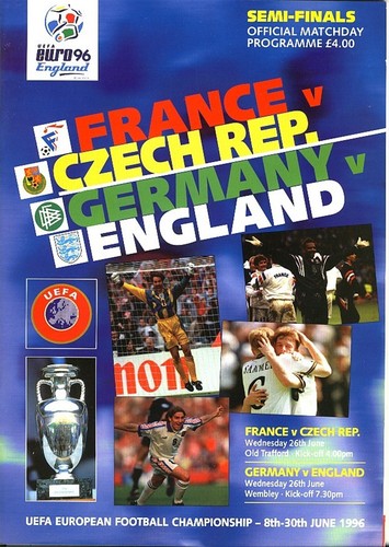 Euro semi finals england - finals, v