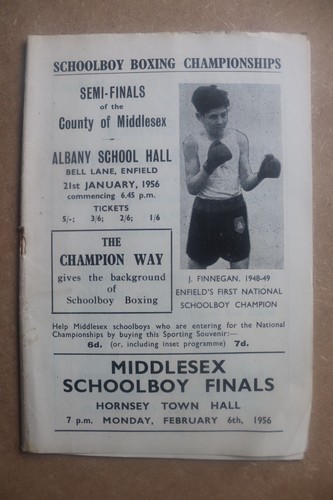 1956 schoolboy boxing - 1956,
