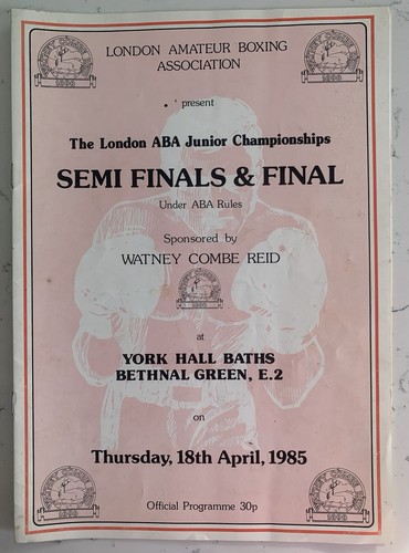 1985 program london aba - london,